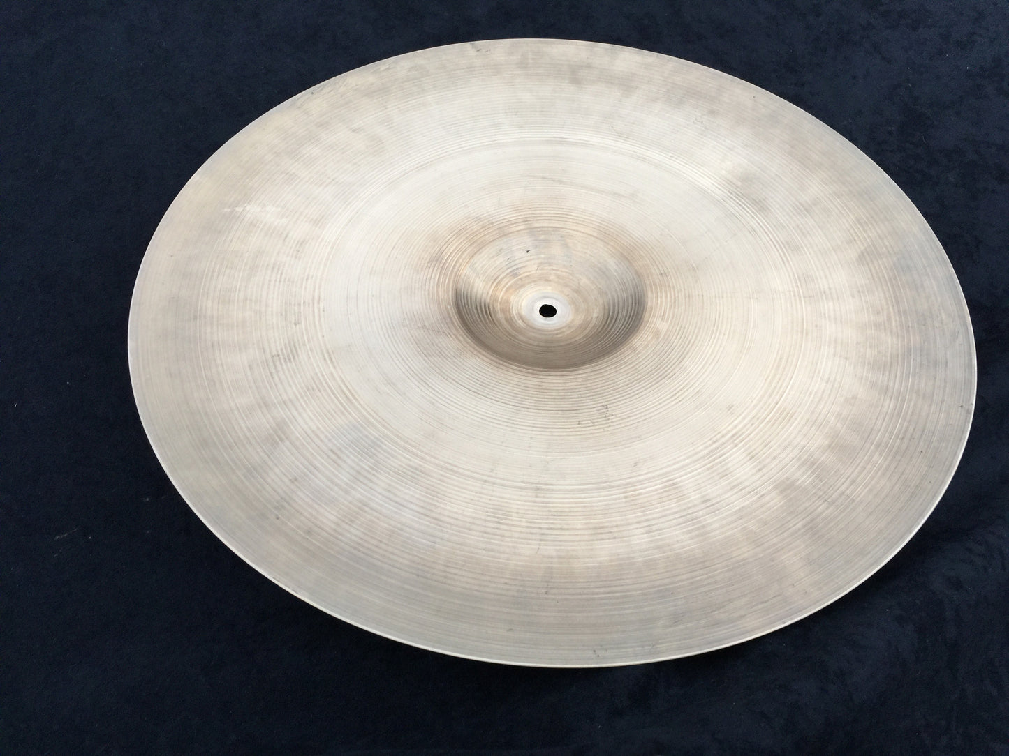 22" 1950's Zildjian A Large Block Stamp Ride Cymbal 2632g #313