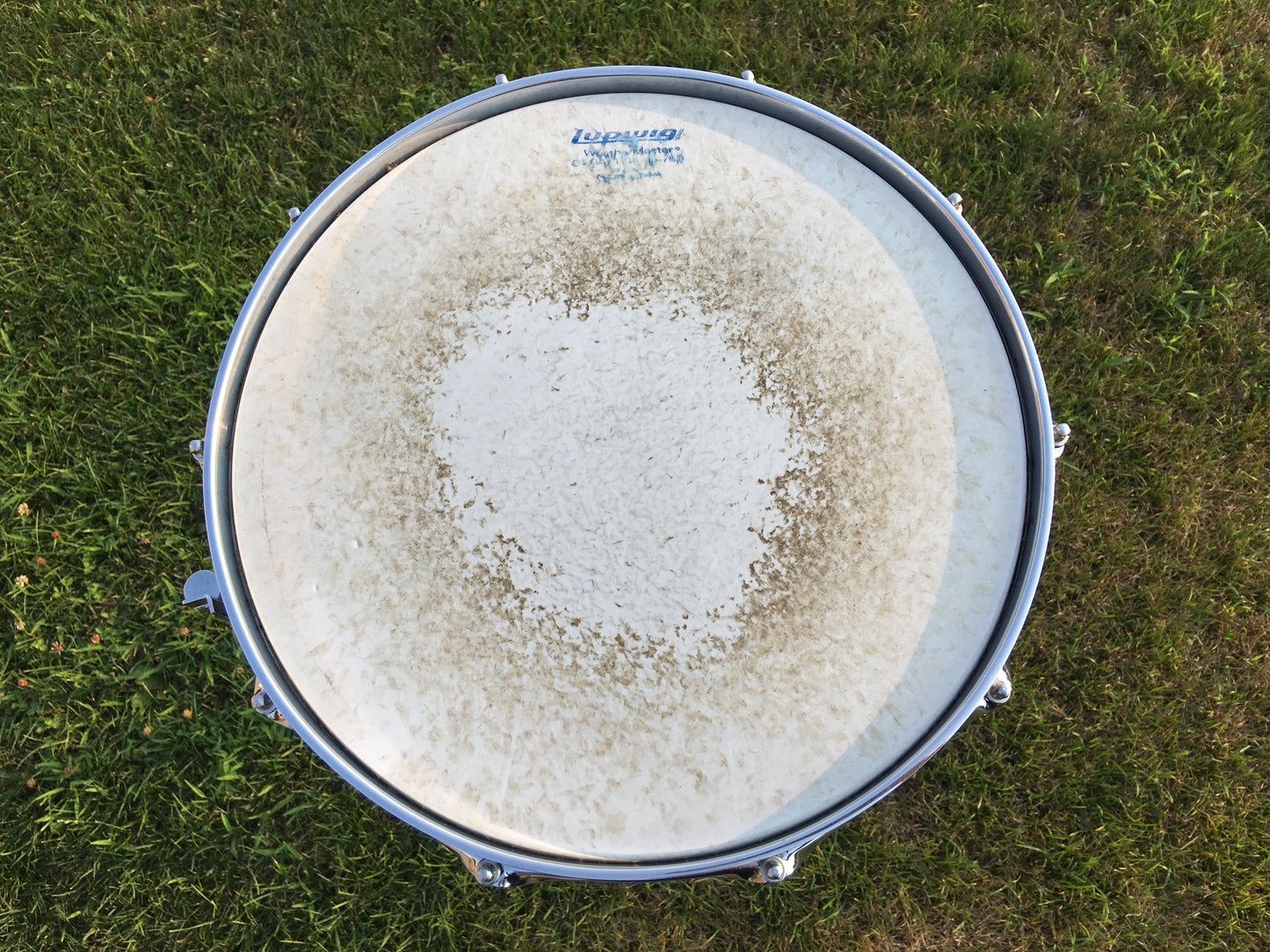 Vintage April 23 1971 Ludwig Supraphoinc 5x14 Snare Drum LM 400 - 100% Original
