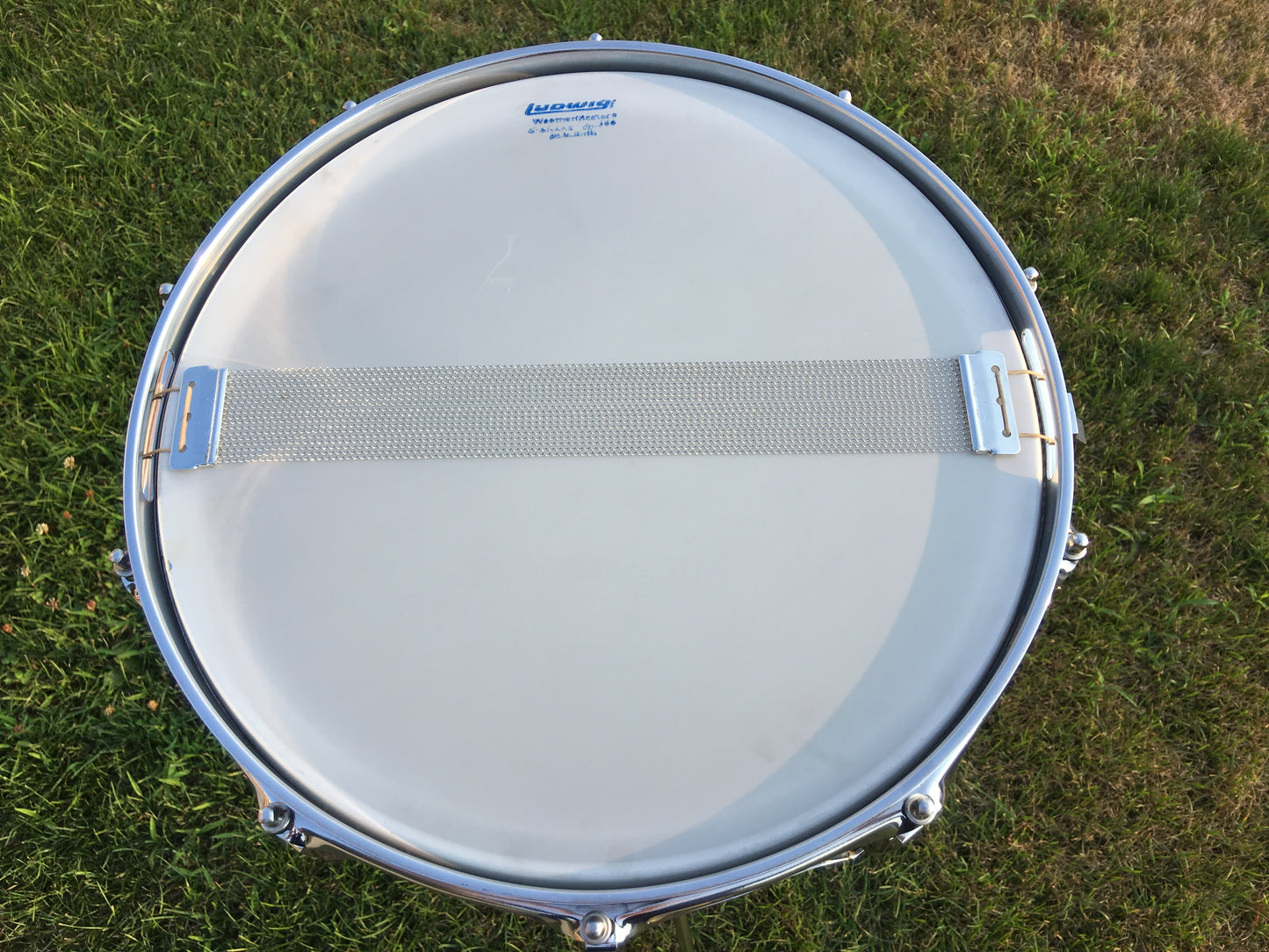 Vintage April 23 1971 Ludwig Supraphoinc 5x14 Snare Drum LM 400 - 100% Original