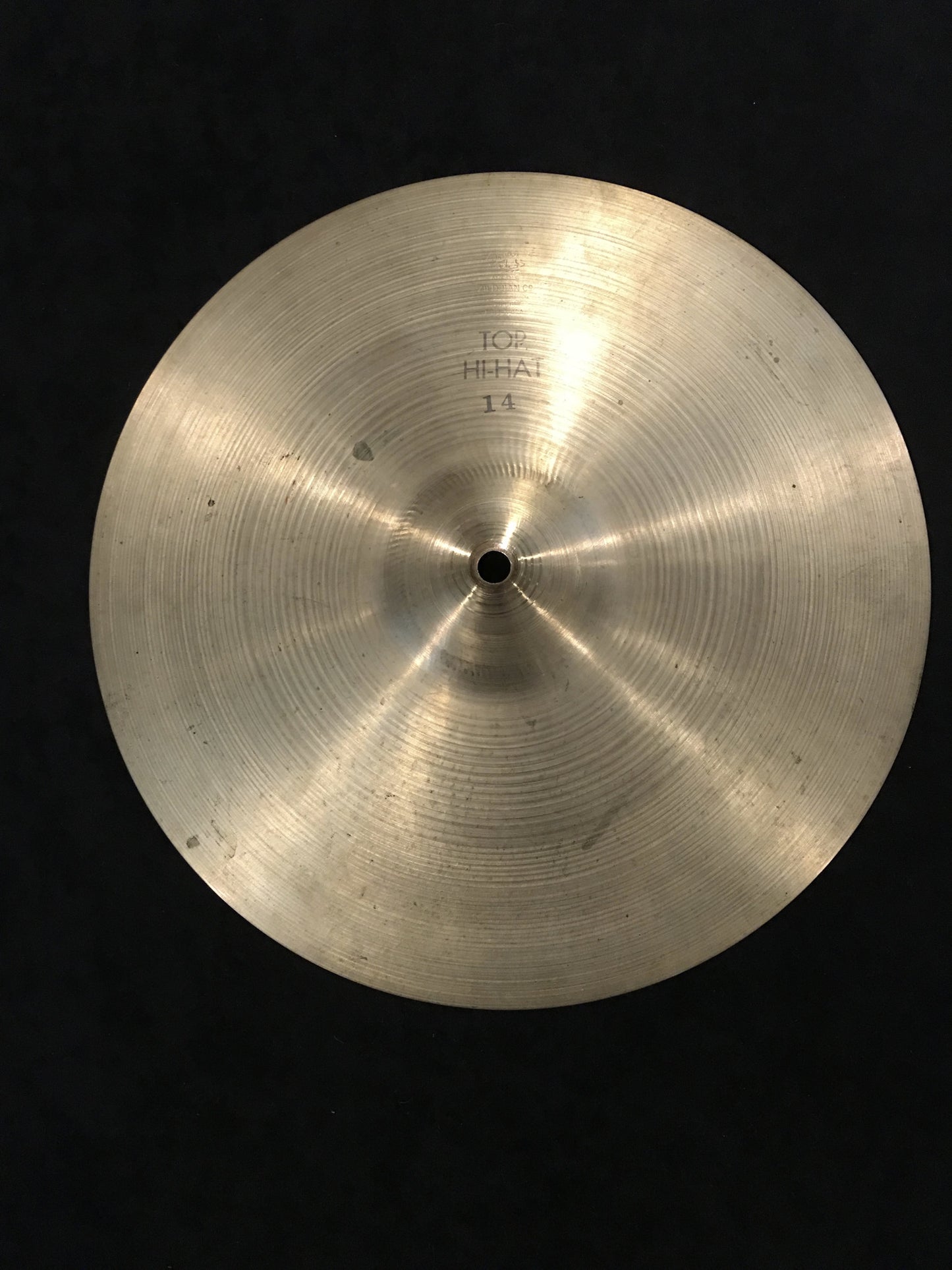 14" Zildjian A 1950s Hi Hat Cymbals 702/710g #412