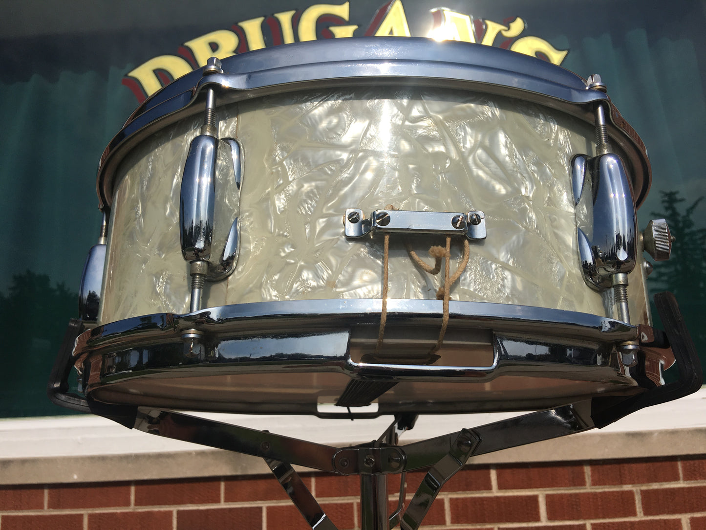 Slingerland 5.5"x14" Snare Drum - White Marine Pearl - 1970