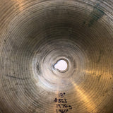 18" Zildjian A 1960s Crash Ride Cymbal 1976g #563