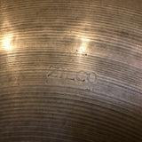 14" Zilco by Zildjian 1930s-50s Hi-Hat Cymbal Pair 760g/812g #675