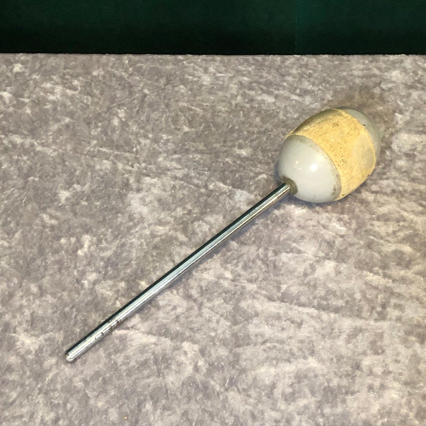 1960s Trixon Bass Drum Beater Egg Shaped