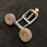 1940s/1950s Slingerland Radio King Nickel Plated Drum Internal Muffler Tone Control