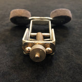 1940s/1950s Slingerland Radio King Nickel Plated Drum Internal Muffler Tone Control