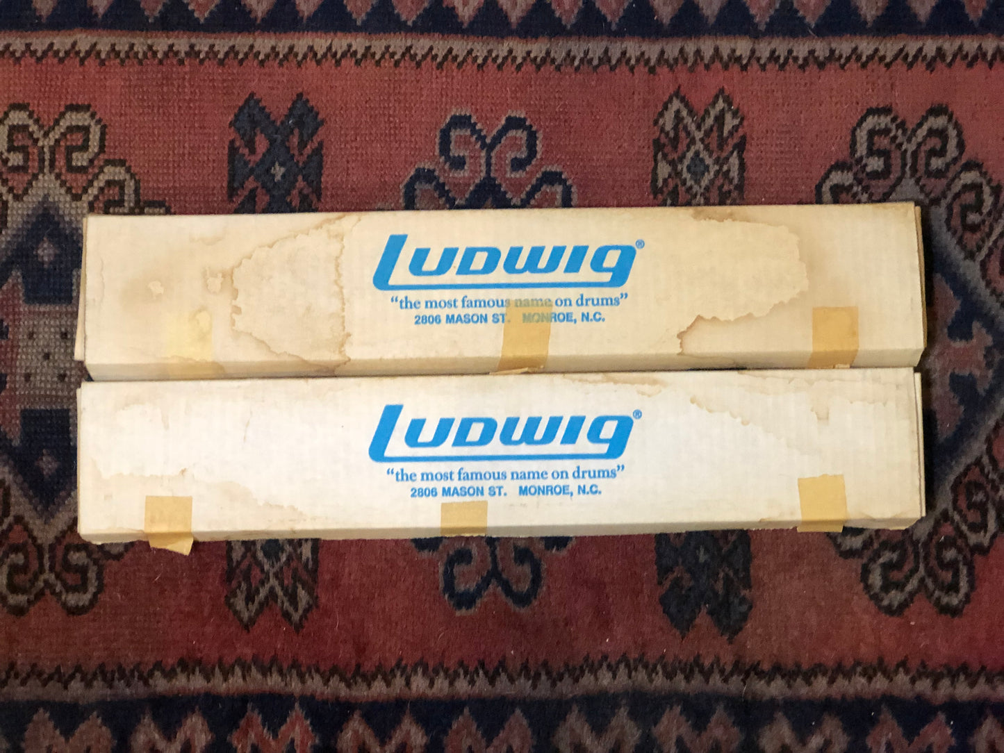 N.O.S. 1960s 14" Ludwig No. L1110 Marching Snare Drum Adjustable Wires 12-Strand