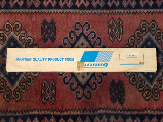 N.O.S. 1970s 15" Ludwig No. 1236-15 Nylon Marching Snare Drum Adjustable Wires 15-Strand