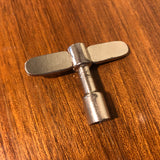 1950s/1960s Transition Ludwig Nickel Plated Script Logo Drum Key