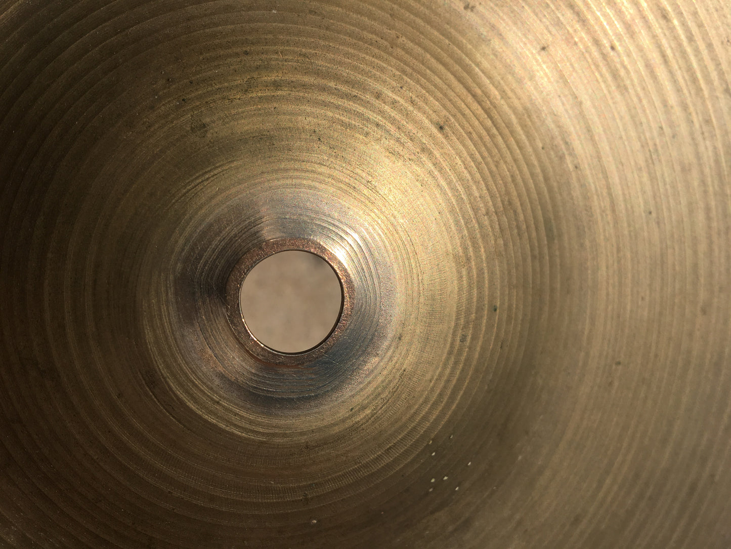 14" 1960s Zildjian A New Beat Hi-Hat Cymbal Pair 874/1184g #576