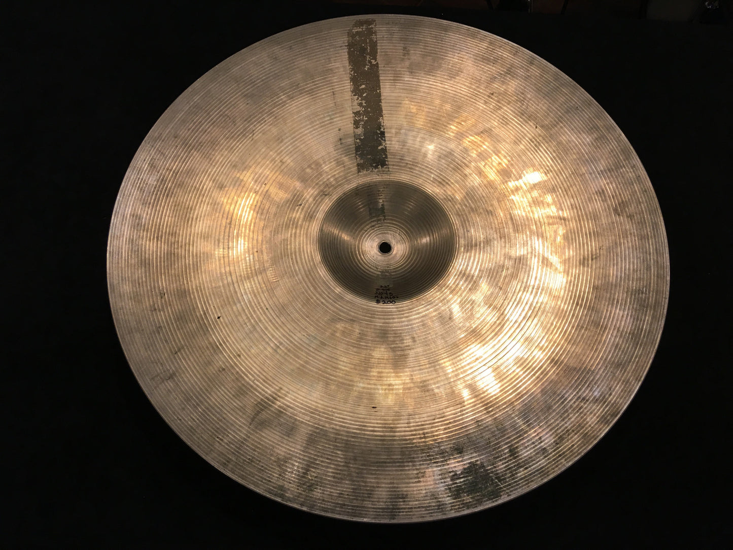 22" Zildjian A 1960's Ride Cymbal 3354g #405