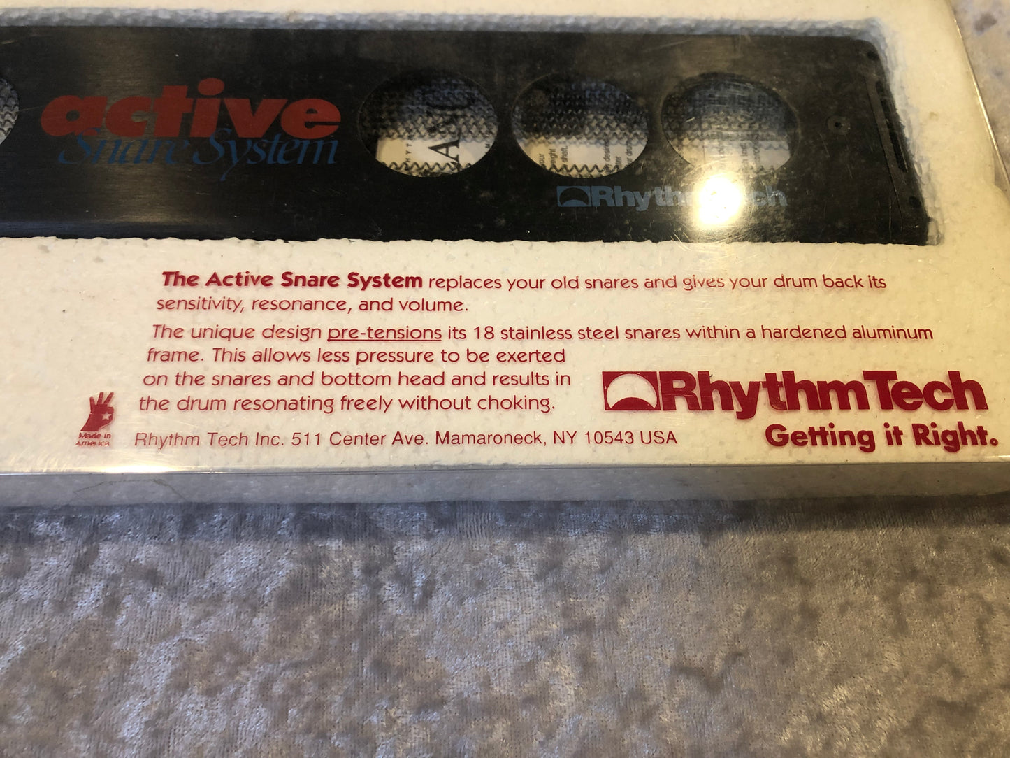 Rhythm Tech RT7000 Active Snare System Replacement Wires for 14" Snare Drum