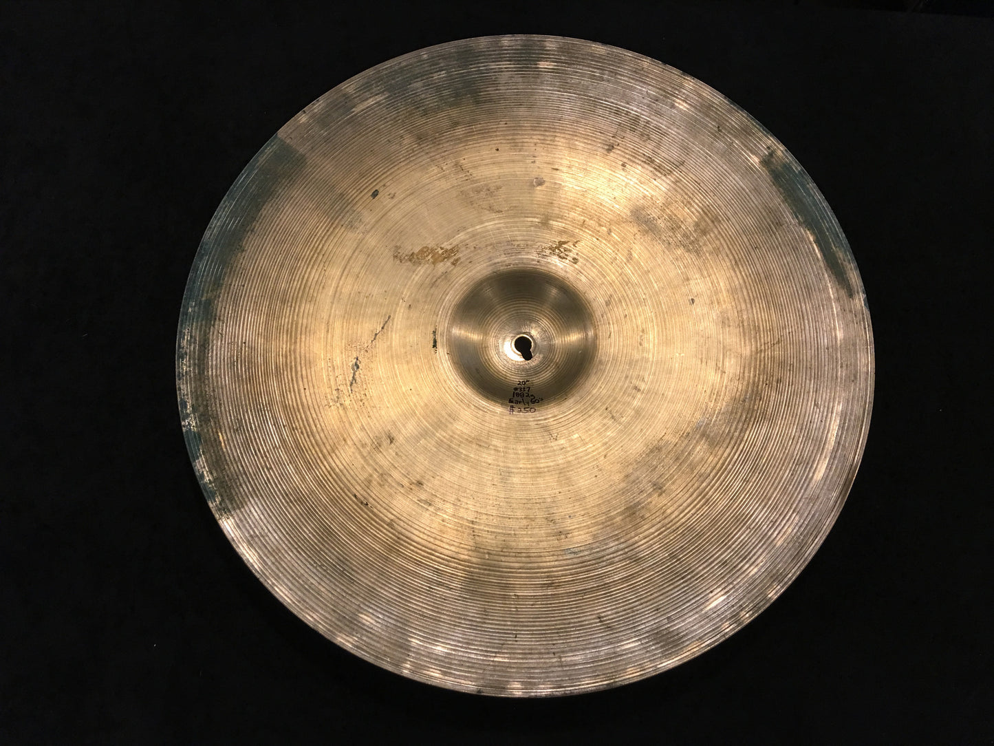 20" Zildjian A 1960s Ride Cymbal 1882g #337