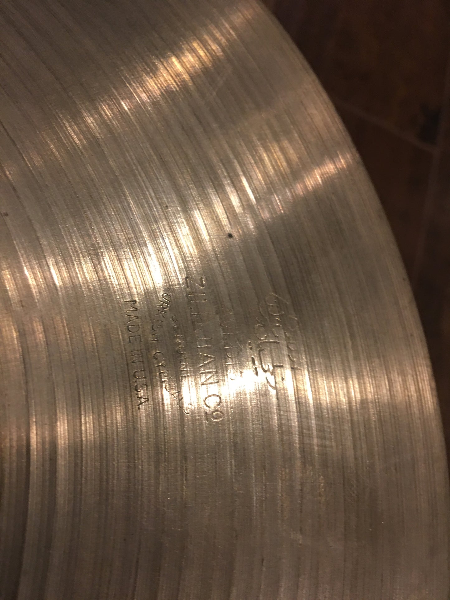 12" Zildjian A 1950's Hi-Hat Single or Splash/Crash Cymbal 468g #520