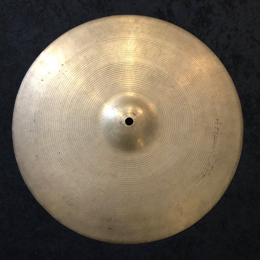 15" Kashian Slingerland 1960s/70s Small Ride / Crash Ride / Bottom Hi-Hat Cymbal 1136g #418