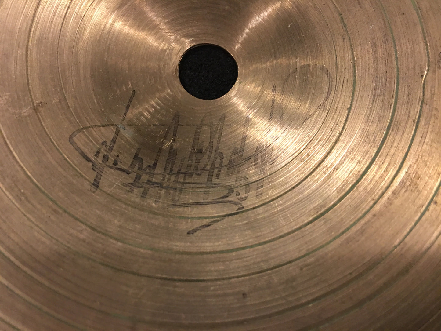 14" Vintage Zildjian K Istanbul Hi-Hat Cymbals 844g/936g #483