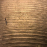 20" Zildjian A 1970s Rock Ride Cymbal 2724g #502 *Video File*