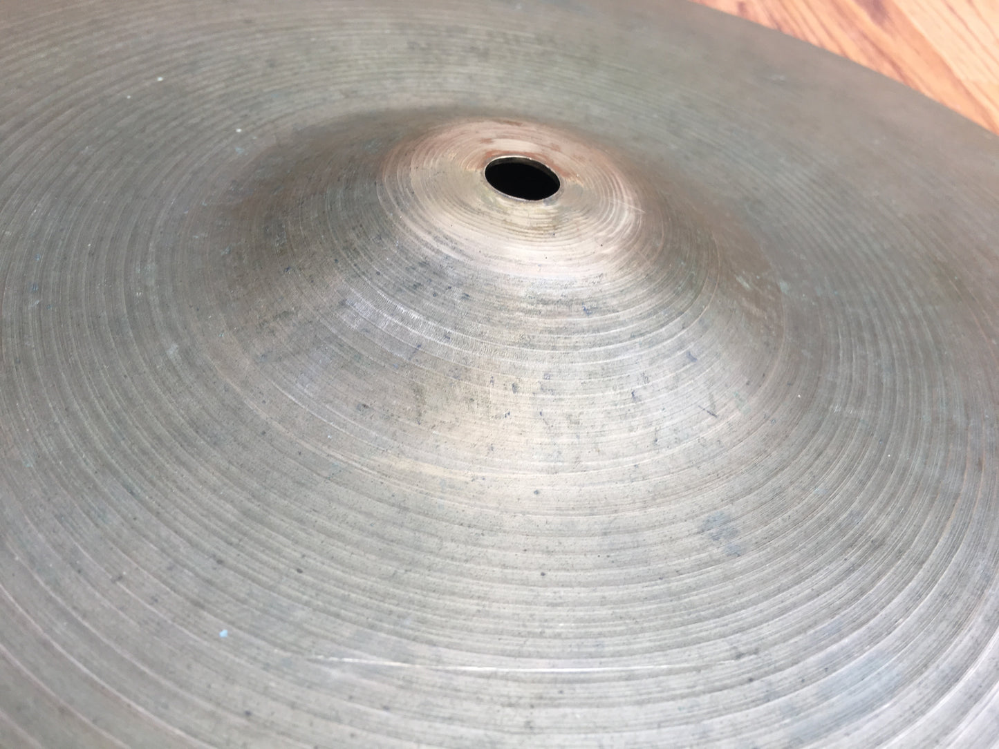 16" Zildjian New Beat Ink Stamp Hi Hat Top Single Rare