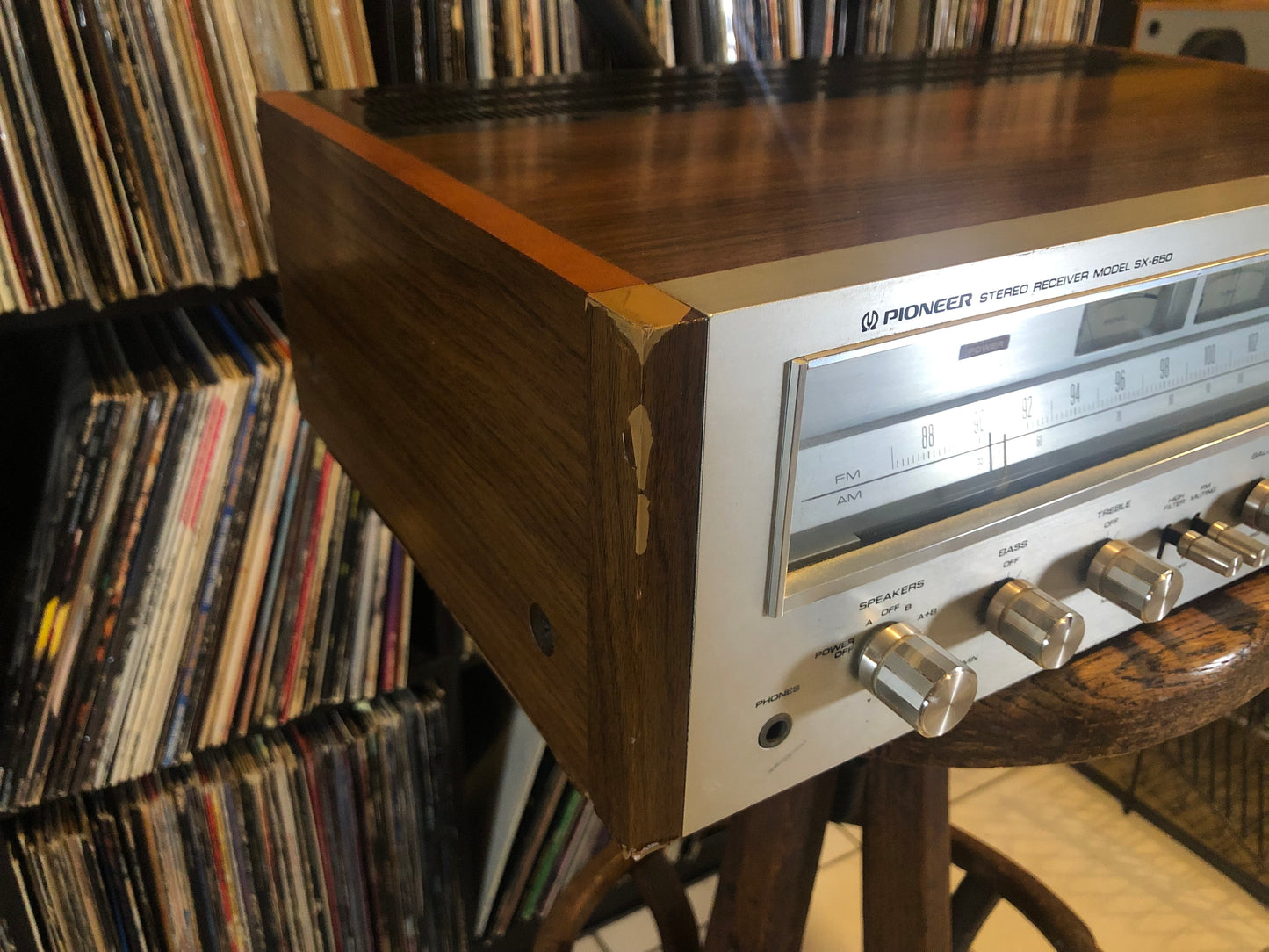 Vintage 1970s Pioneer Model SX-650 Stereo Receiver *Restored*