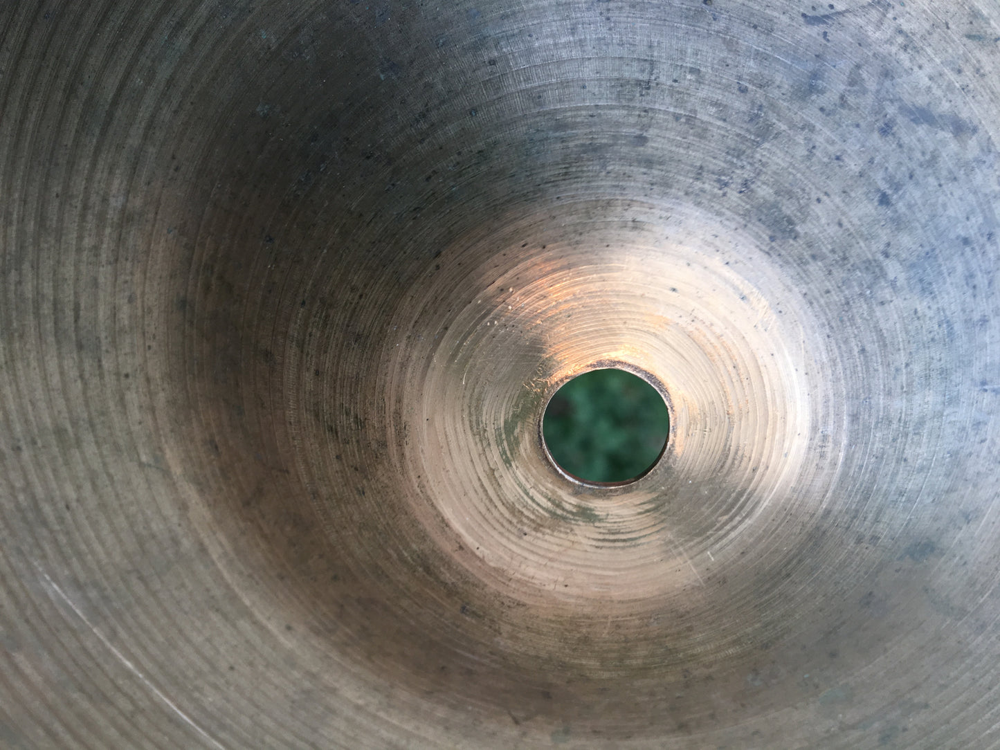 16" Zildjian New Beat Ink Stamp Hi Hat Top Single Rare