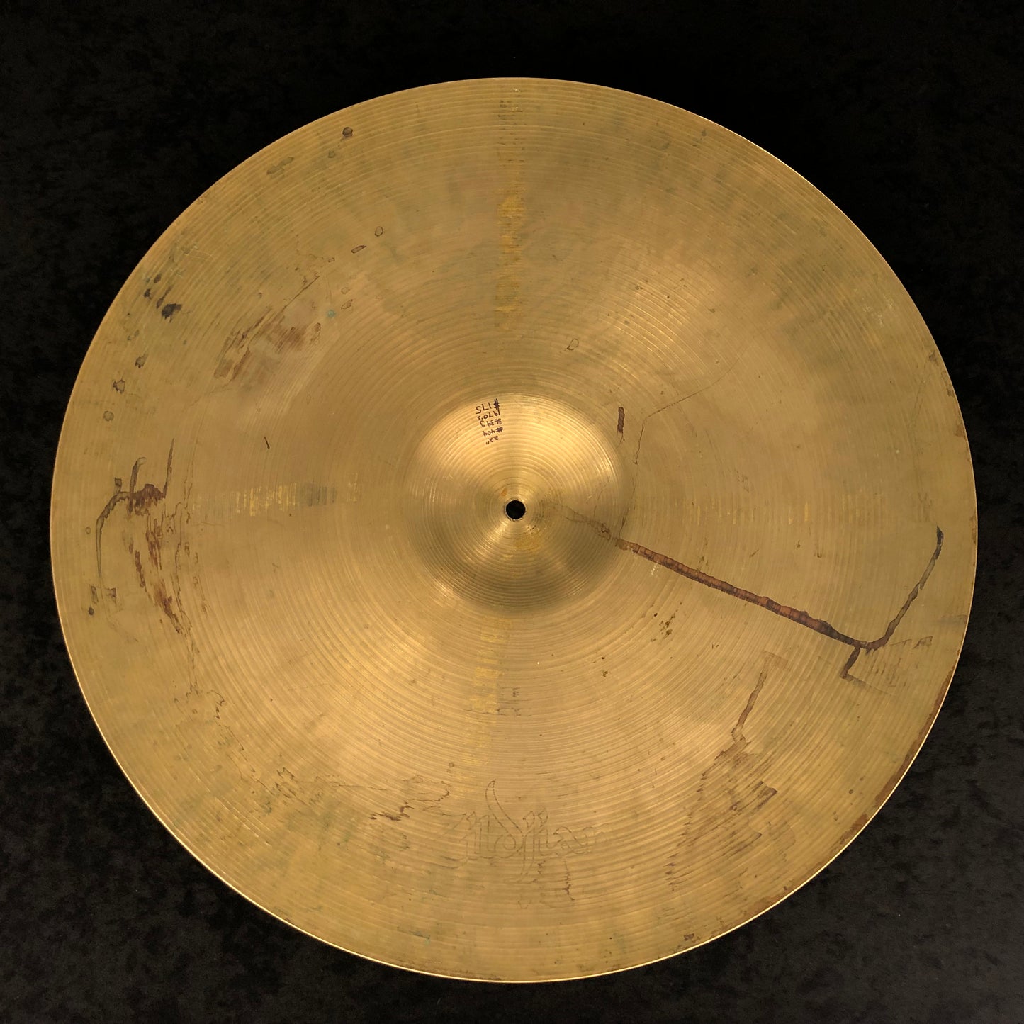 22" Zildjian A 1970s Ride Cymbal 3634g #404 *Video Demo*
