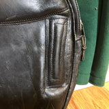 Vintage 1970s Reunion Blues 22" Leather Cymbal Bag Zildjian