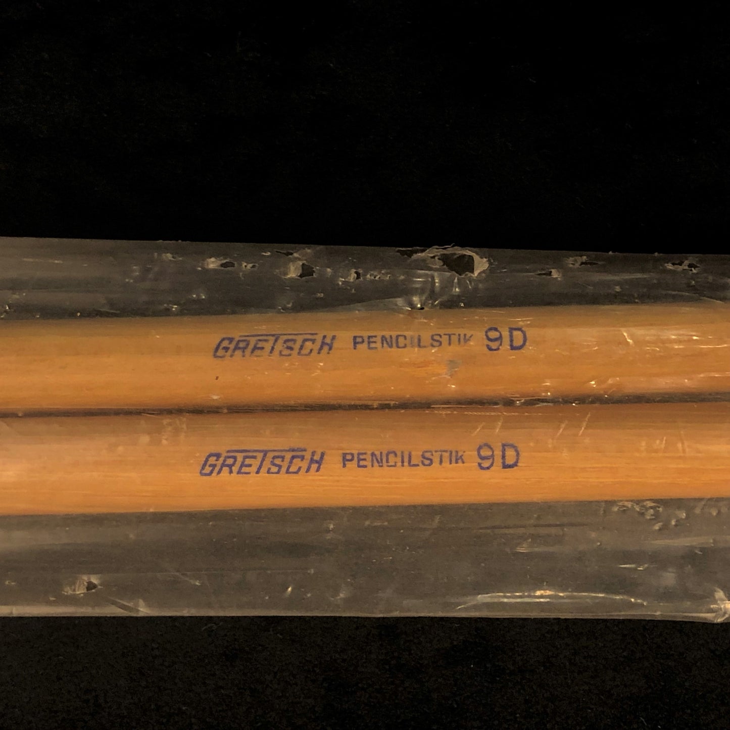 Vintage N.O.S. Gretsch 9D Pencilstik Model Nylon Tip Drum Sticks w/ Original Bag