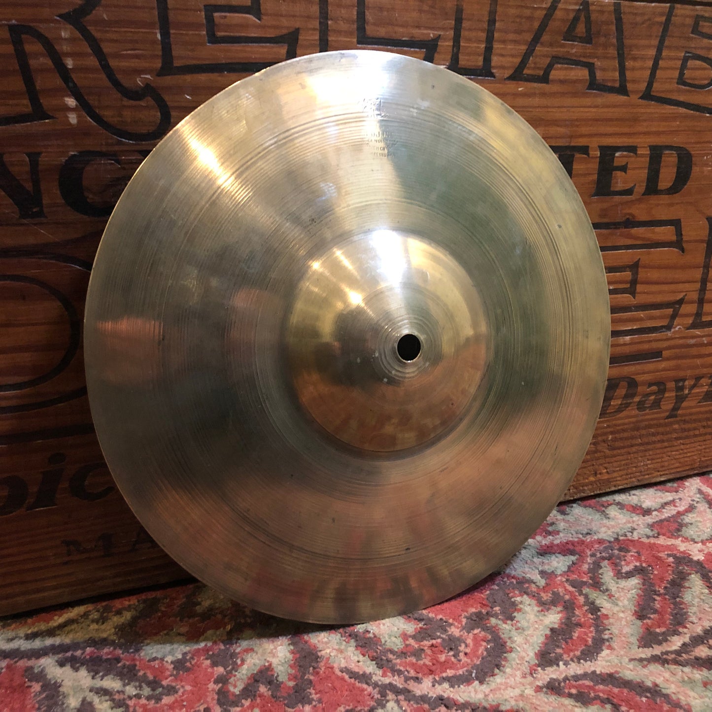 10" Vintage 1930s Zildjian A 2nd Stamp Splash Cymbal 228g #767
