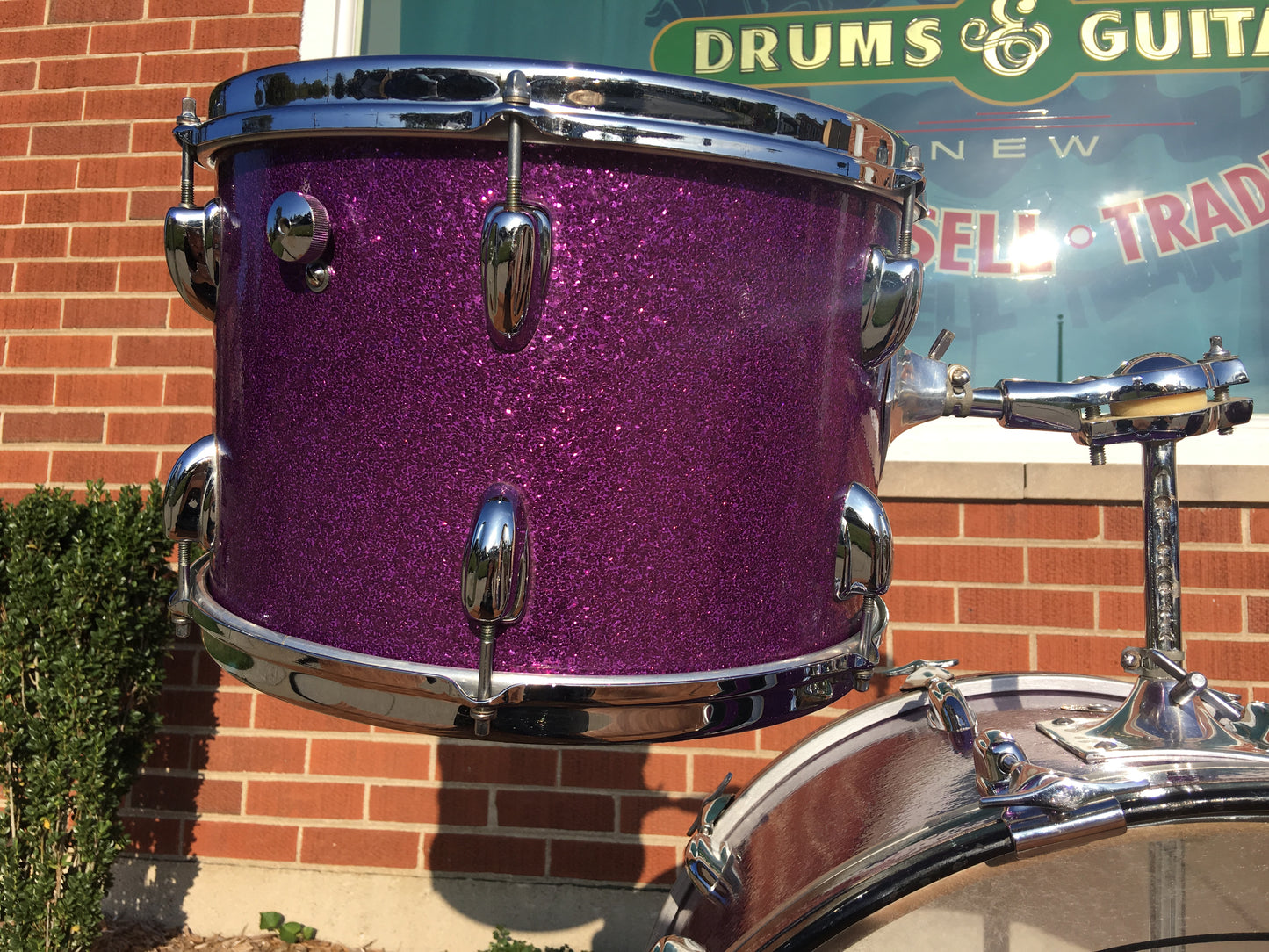 Slingerland 1969 Sparkling Purple Pearl 4pc Drum Set 22/12/13/16