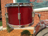 Rogers 1960's Red Sparkle Cleveland “Delta” Tower Set – 20/12/14