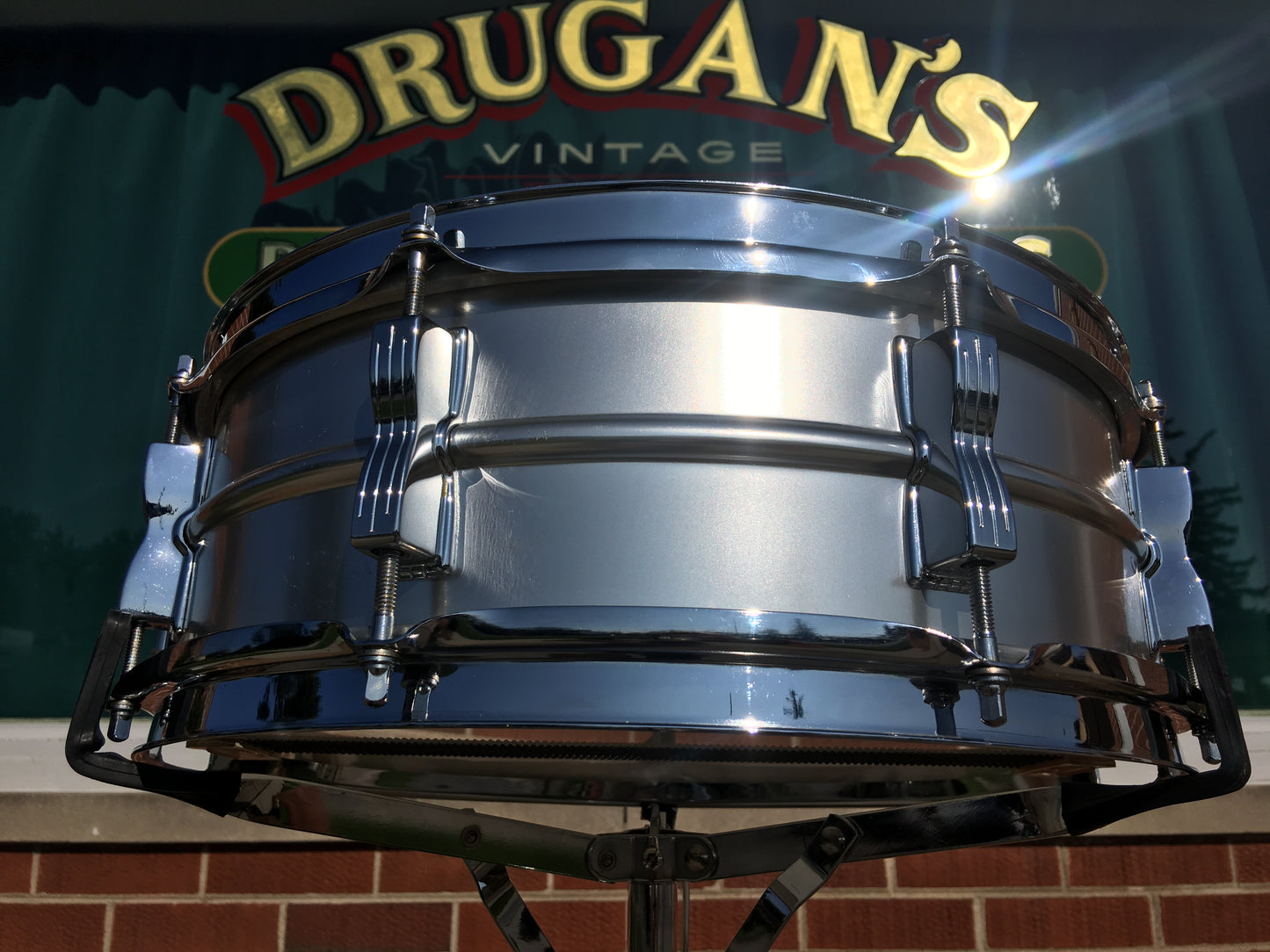 Vintage 1963 Ludwig Acrolite Keystone Snare Drum 5x14 - Early Acro!