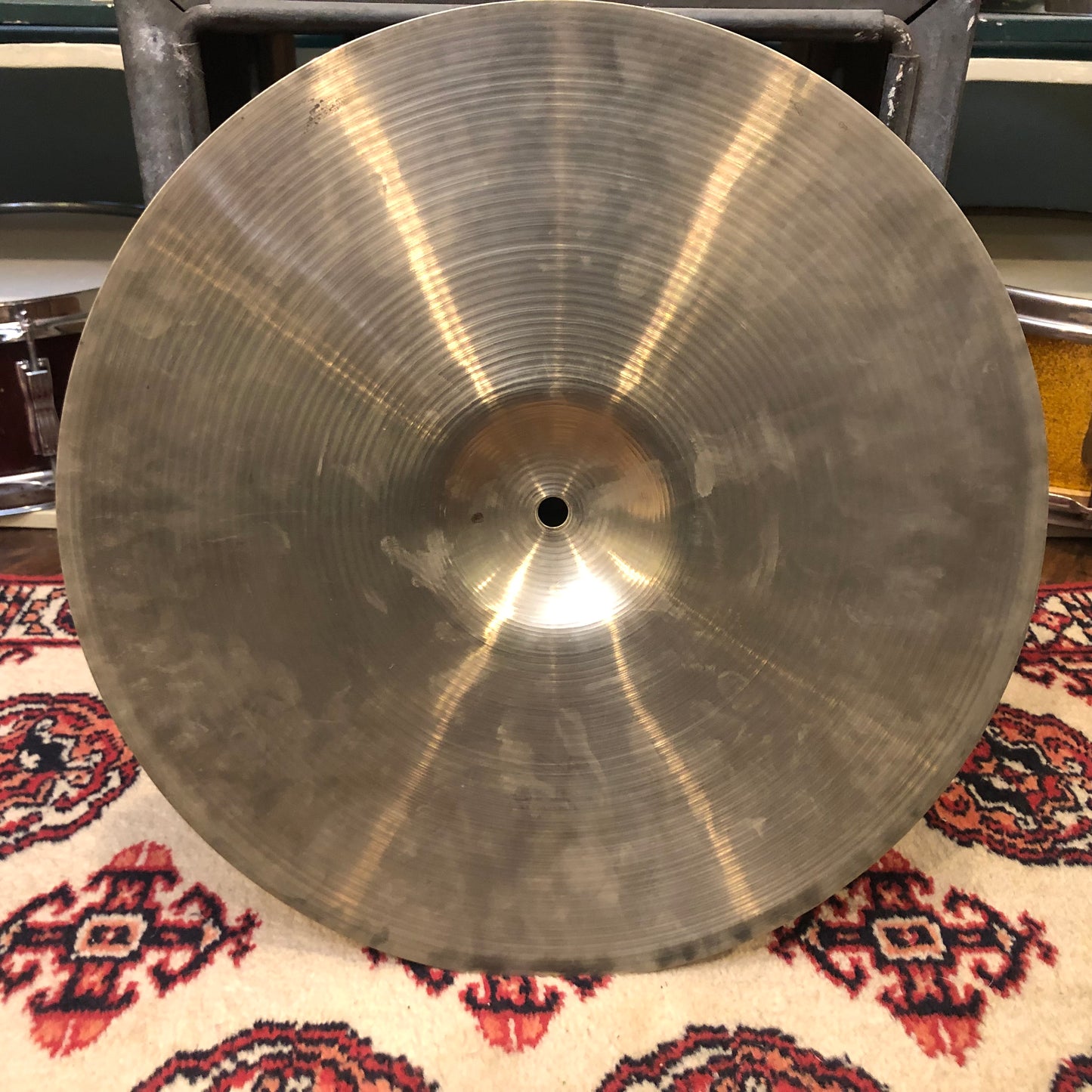 15" Paiste Ludwig Standard Crash / Hi-Hat Single Cymbal Swiss Made 698g