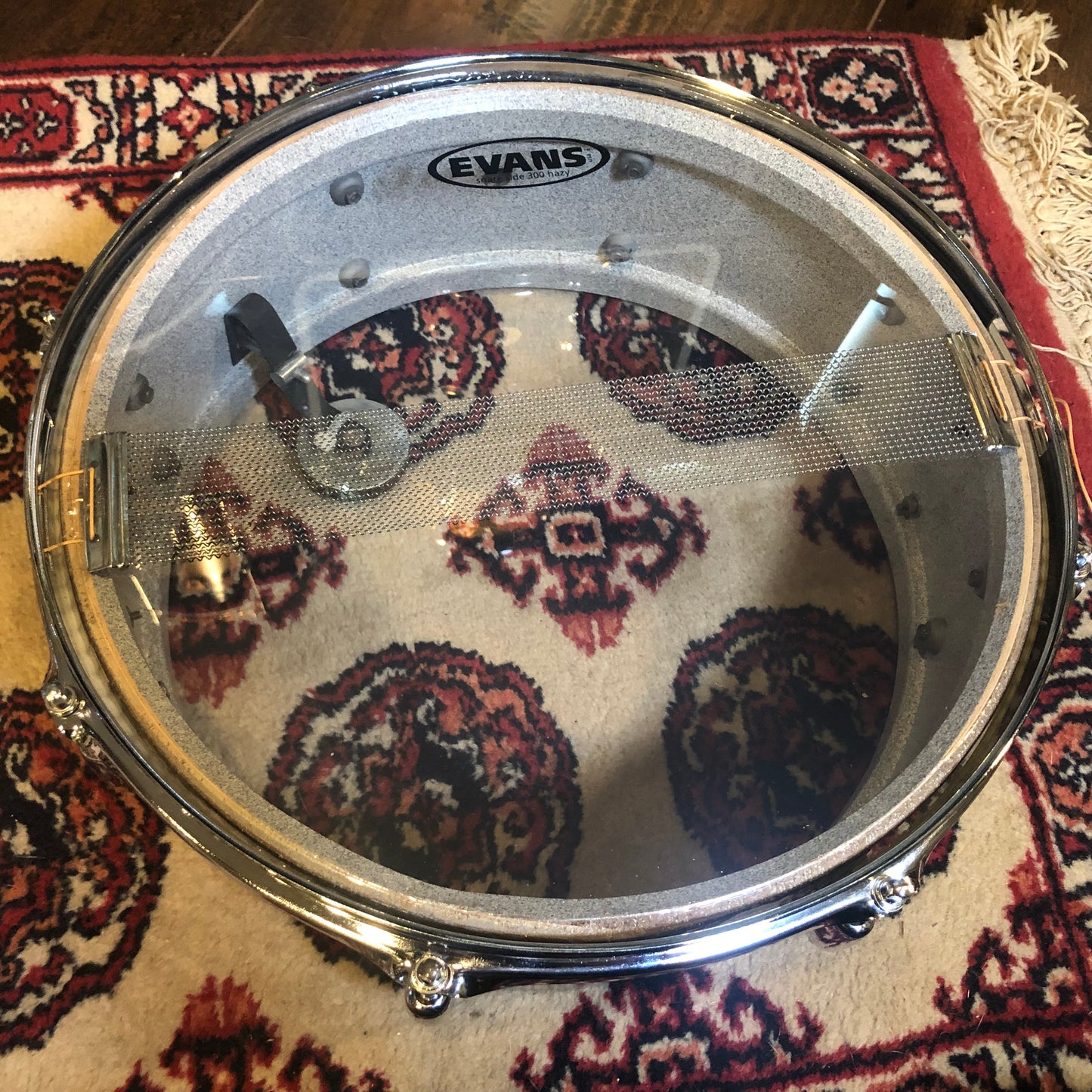 1971 Ludwig Standard 5x14 Snare Drum Gold Strata