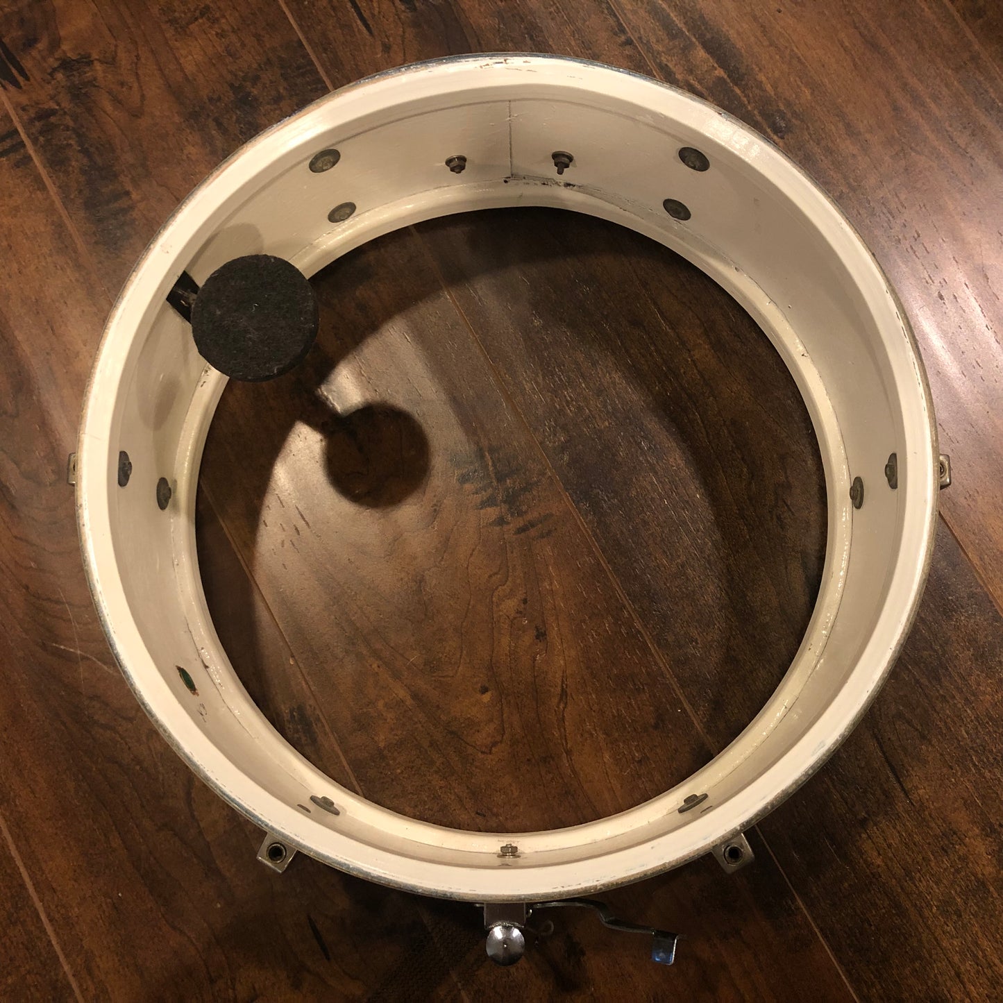 1960-62 Ludwig 5x14 Pioneer Snare Drum Blue/Silver Duco
