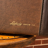 Ludwig 5x14 Millennium Commemorative Snare Drum Case Brown