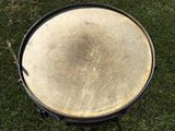 Vintage Leedy Wurlitzer Elite Professional All Metal 5x14 Nickel Over Brass Snare
