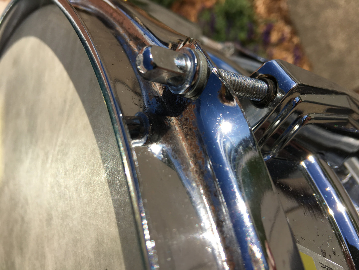 Ludwig 1970 Supraphonic 5"x14" Blue & Olive Snare Drum