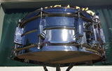 Ludwig 1970 Supraphonic 5"x14" Blue & Olive Snare Drum