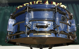 Ludwig 1970 Supraphonic 5"x14" Blue & Olive Snare Drum