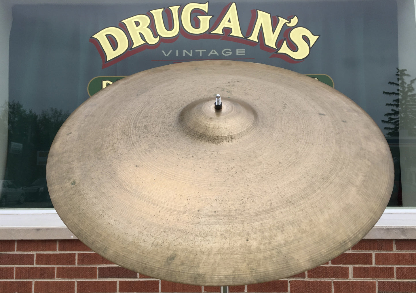 22" 1950's Zildjian A Block Stamp Ride Cymbal 2644g - Inventory# 294