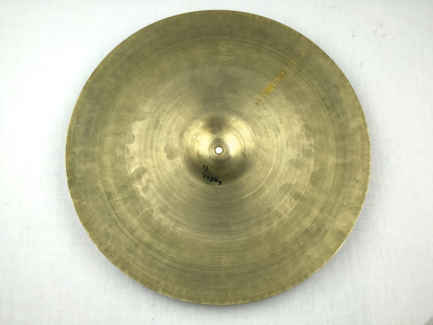19" 1950's Zildjian A Block Large Stamp Ride Cymbal 1728g # 12