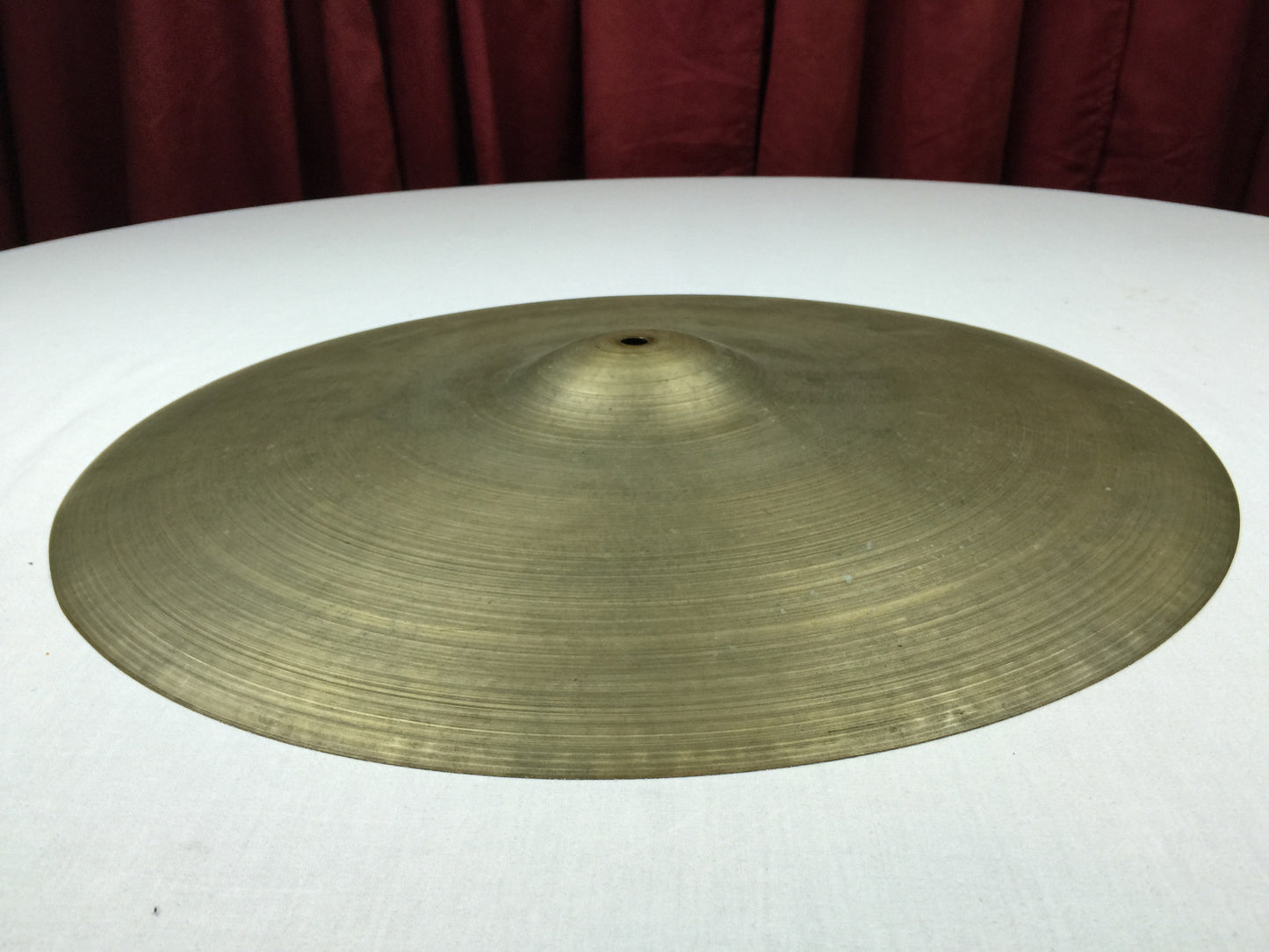 19" 1950's Zildjian A Block Large Stamp Ride Cymbal 1728g # 12