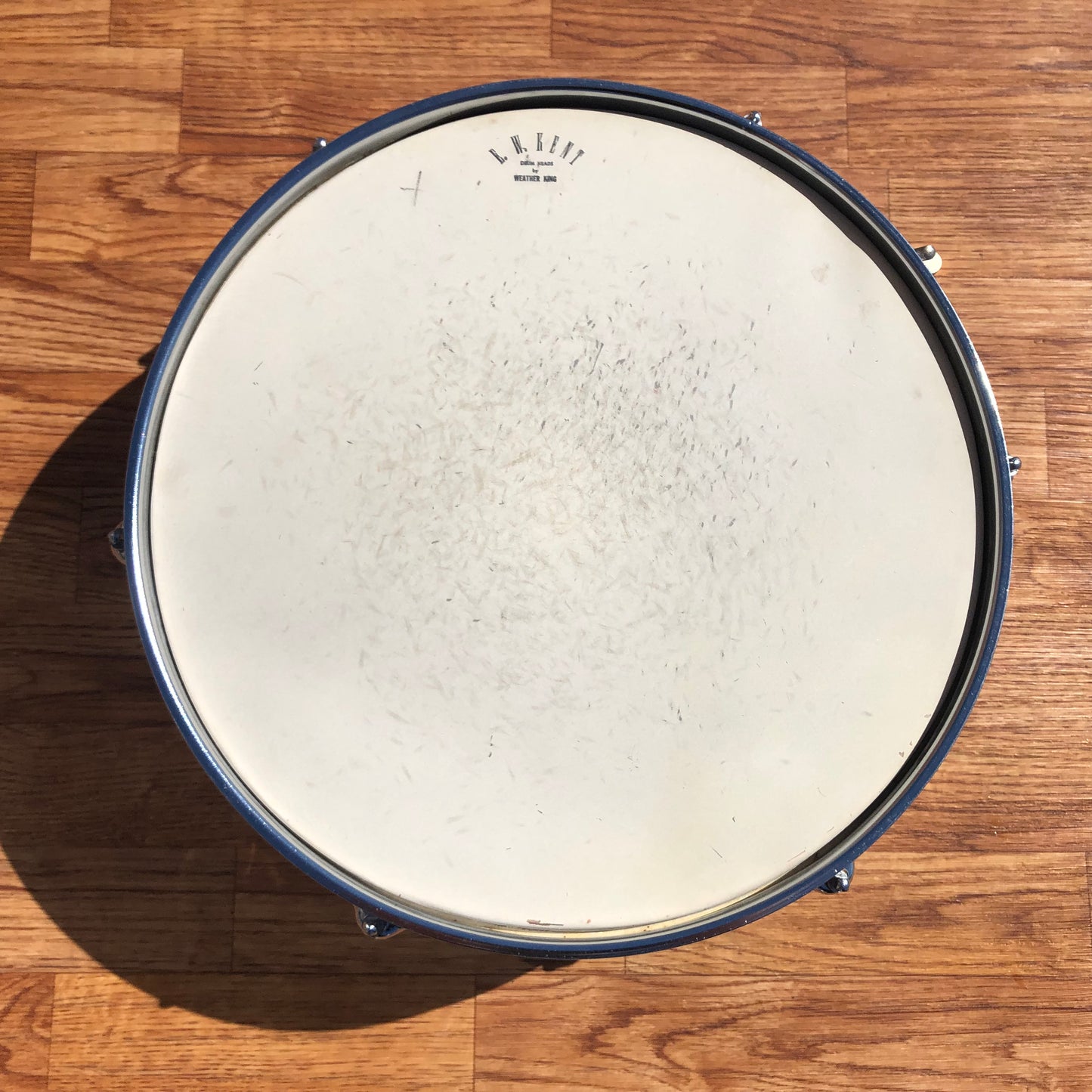 Vintage Kent 5x14 Snare Drum Gold Sparkle