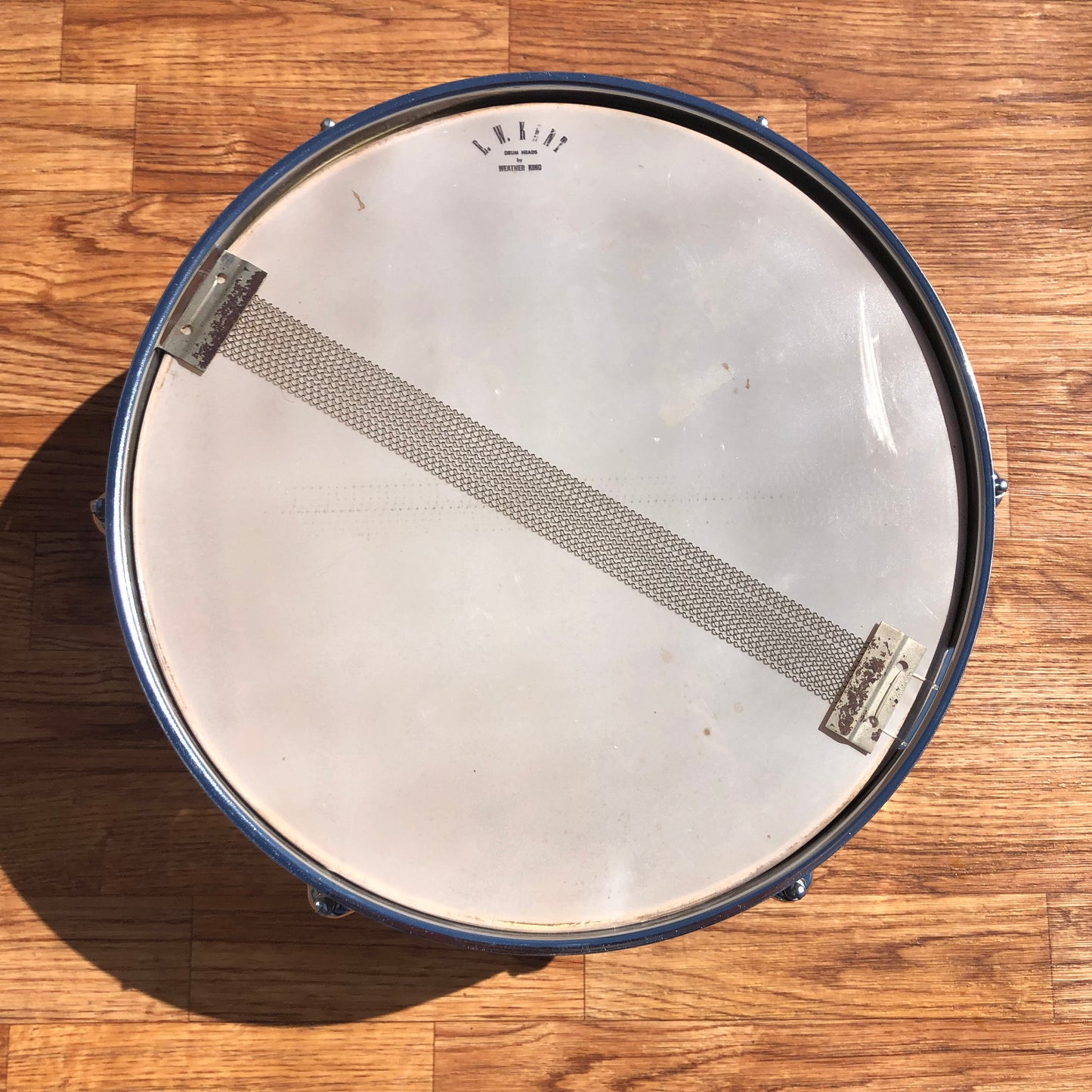 Vintage Kent 5x14 Snare Drum Gold Sparkle