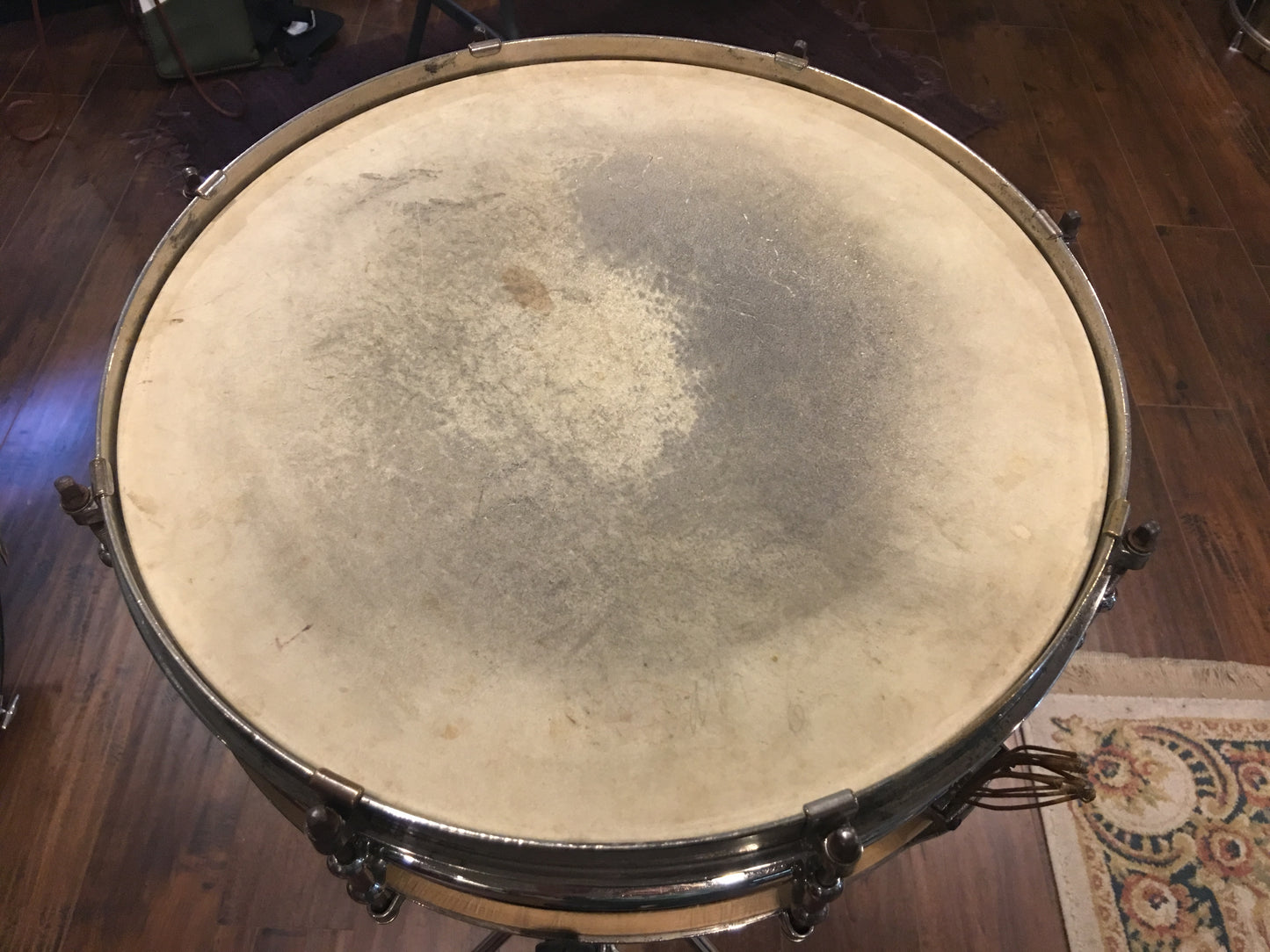 Vintage 1920s 4"x14" Ludwig Professional "Dance" Model Snare Drum 100% ORIGINAL!