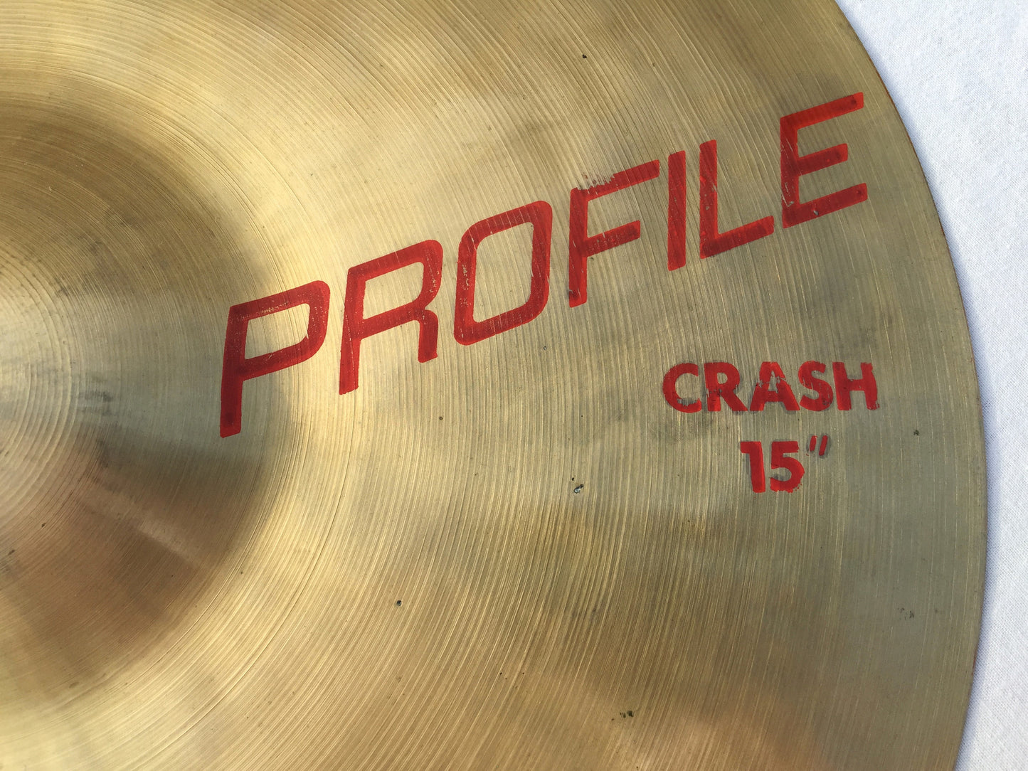 15" Meinl Dragon Profile Crash Cymbal 1396g - Inventory # 248