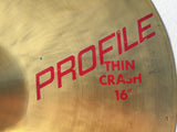 16" Meinl Dragon Profile Thin Crash Cymbal 986g - Inventory # 148