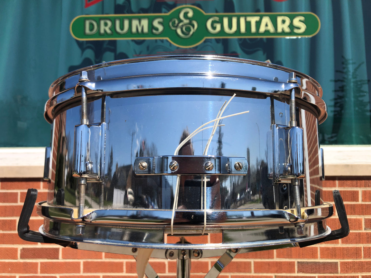 1960s Kent 5.5x14 Snare Drum Chrome Over Steel