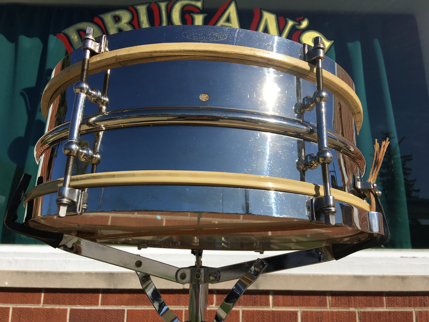 Vintage 1920s 5"x14" Ludwig Universal Model Snare Drum