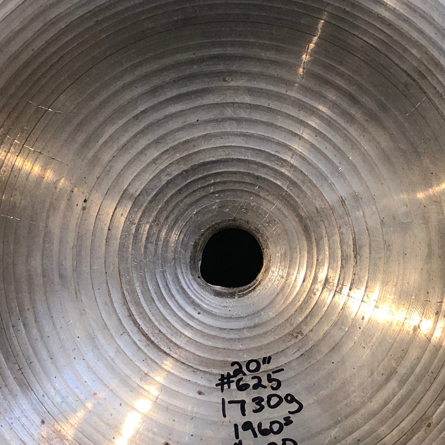 20" Paiste 1960s Ludwig Standard Ride Cymbal 1730g #625 *Video Demo*